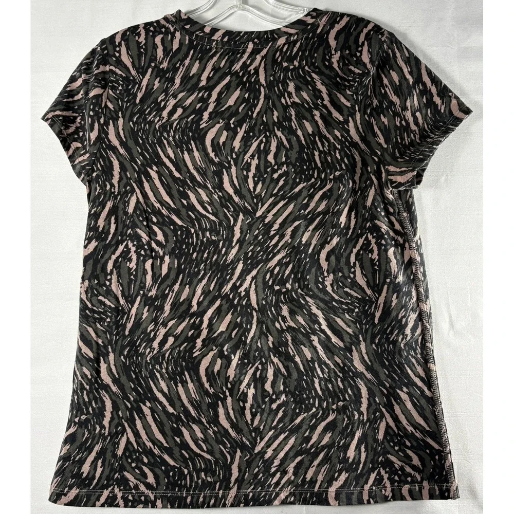 Athleta womens short sleeve multi color active workout shirt Small - Picture 2 of 7